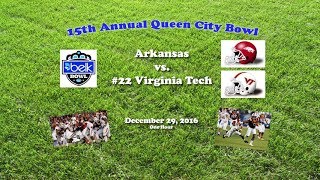 2016 Queen City Bowl (Arkansas v Virginia Tech) One Hour