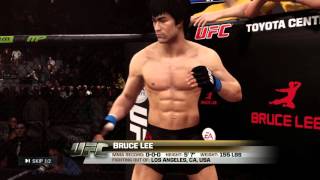 UFC 2014 Брюс Ли Ник Диас Bruce Lee vs Nick Diaz Красный пояс