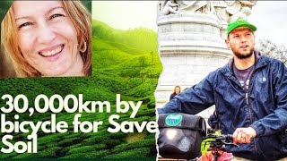 That's crazy right? | 30,000 km bicycle ride from Netherlands to India for Save Soil | Rens Goede