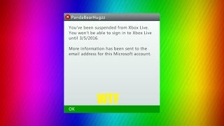 I GOT SUSPENDED FROM XBOX LIVE