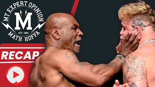 Jake Paul vs Mike Tyson RECAP (NAHHH THIS WAS RIGGED SMH)