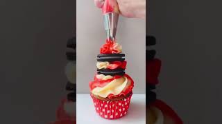 Make a Oreo's Cupcake 😍🧁 #Shorts