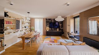 Un designer de interior și-a amenajat apartamentul după propriile schițe și desene | Lovedeco