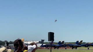 US Marine Corp F 35 Lightning II Sneak Pass at Midsouth Airshow June 19 2022