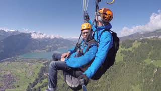 Jean Paul - Paragliding video2 - at Interlaken, Switzerland