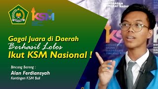 Gagal  Juara di Daerah, Berhasil Lolos Ikut KSM Nasional ! | Podcast Ruang Madrasah