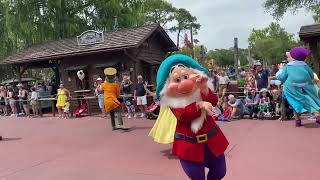 Jiminy Cricket !  He shook My Hand  ! Magic Kingdom Walt Disney World