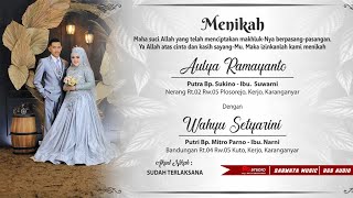 #live siang | AULYA RAMAYANTO & WAHYU SETYARINI ( NGUNDUh MANTEN )