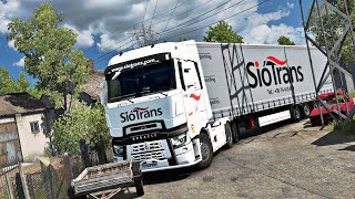 Driving through the Narrow streets of west balkans - Euro Truck Simulator 1.50 #ets