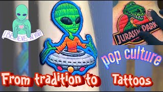 The Allure of Pattched Tattoos: From #tradition  to #pop Culture 😉