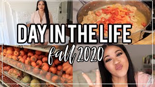 Day In The Life |  Fall Decor, Makeup Routine, + Thrift Haul!