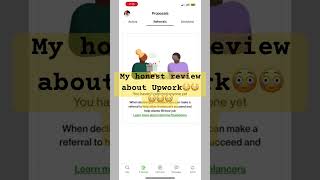 Upwork Honest Reviews can you make money😳😳😳???#mrbeast#food#makemoneyonline#motivation#challenge