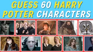 Guess 60 Harry Potter Characters Quiz🔮⚡️Harry Potter 3 Seconds Game⏱✅