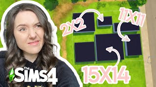 Every Room is a Random Size in The Sims 4 Build Challenge