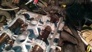 2007 Pontiac G5 2.2l head gasket replacement. timing chain