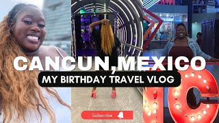 CANCUN TRAVEL VLOG | BDAY DINNER ON A YACHT, MASSAGES ON THE BEACH, PARTYING DOWNTOWN & MORE!