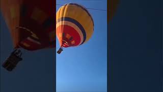 😱😱 hot air balloon madina |saudi arabia|flight and landing |#saudiarabia #madina#shorts