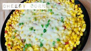 Cheesy Corn Recipe | How to make Corn Cheese