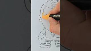 Drawing Cristiano Ronaldo