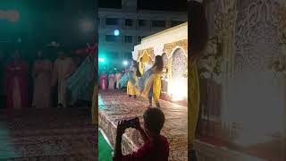 গায়ে হলুদ এর নাচ ||FAMOUS WEDDING SHOW|| holud dance || weeding dance