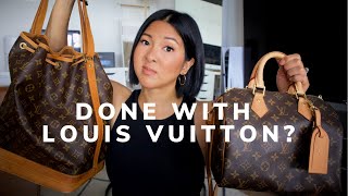 NO MORE LOUIS VUITTON???