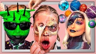 Removal of Special Effects Makeup💣 Amazing satisfying video🥰Party-2