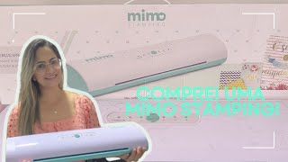 Mimo Stamping 3 | Primeiras impressões | Fiz uma plastificação