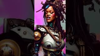 Rihanna AI robot #music #rihanna #ai #airobot #artificialintelligence #elonmusk #robot #robotics