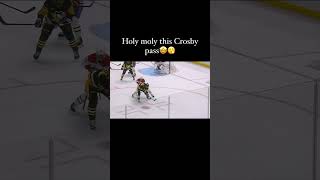 Crosby pass #hockey