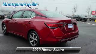 Certified 2020 Nissan Sentra SV, Montgomeryville, PA PN8765