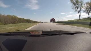 GT-R chasing down Hellcat without soundtrack