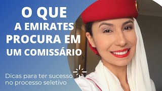 QUAL O PERFIL DE UM COMISSÁRIO DA EMIRATES? DICAS PARA SE DESTACAR NO PROCESSO SELETIVO