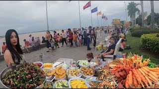 Phnom Penh Street Food Walk Tour @Riverside - Cambodian Street Food