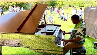 Kris Nicholson at Flower Piano San Francisco, California, 2024. St. Louis Blues￼