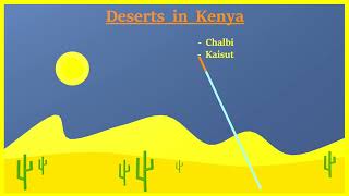 Deserts in Kenya