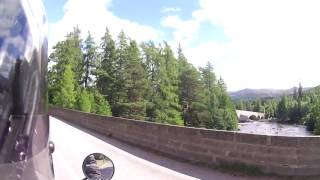 Braemar to Balmoral on Transalp 650