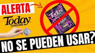 🚨 ¡ALERTA! Riesgo en los condones TODAY Colombia / ¿NO SE PUEDEN USAR? - Invima -