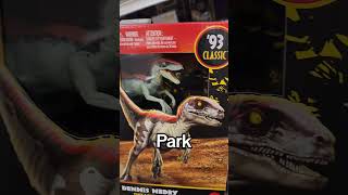 JURASSIC PARK '93 Classic series Velociraptor Dennis Nedry set #JurassicPark #JurassicWorld @mattel