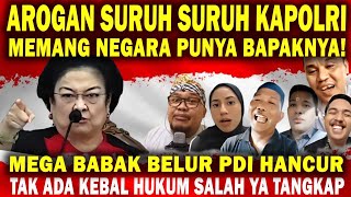 Arogan Suruh suruh Kapolri Memang Negara Punya Bapakmu! Mega Babak Belur PDIP Hancur Oleh Net SeIndo