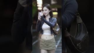 beautiful girl chinese street fashion  #shorts #trending #trendingshorts #shortvideo #beautiful