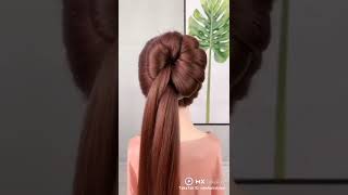 amazing bun hairstyle#makeup#nailart#haurstyle#shorts#trend#asmr