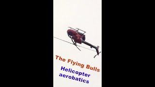 Crazy helicopter aerobatics #shorts