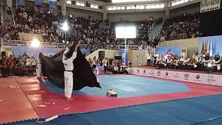 Penampilan N lion pada kejuaraan KONI bayan championship#Nlion#taekwondo#konibayan