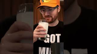 Carbonating milk gone wrong