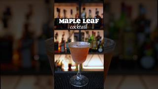 MAPLE LEAF #coachvino #theprogressbar #cocktails #thepeoplesbartender #mindset #motivation