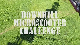 Downhill Mountain Scooting: Microscooter Madness in French Alps