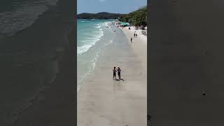 Amazing #kohsamet Sai Kaew Beach drone view 4K #thailand #pattaya #travel