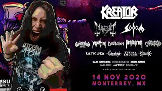 Big Four ALEMÁN en México Metal Fest 2020!!  Otro cartel de ensueño