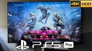 Warframe PS5 Pro Gameplay With LG Oled TV 4K (PSSR Quality 60FPS)