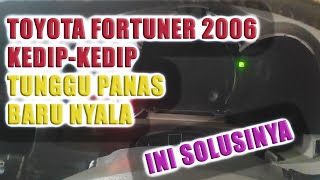 Speedometer toyota fortuner 2006 Kedip-kedip